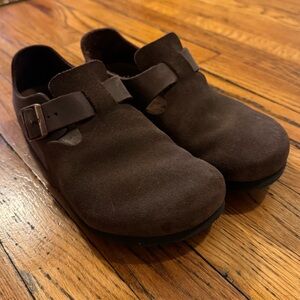 Birkenstock brown clogs size 37